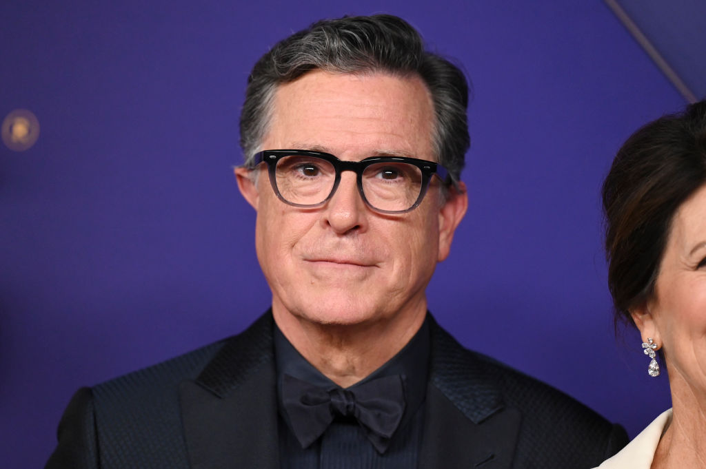 Stephen Colbert at the 76th Primetime Emmy Awards held at Peacock Theater on September 15, 2024 in Los Angeles, California. (Photo by Gilbert Flores/Variety via Getty Images)