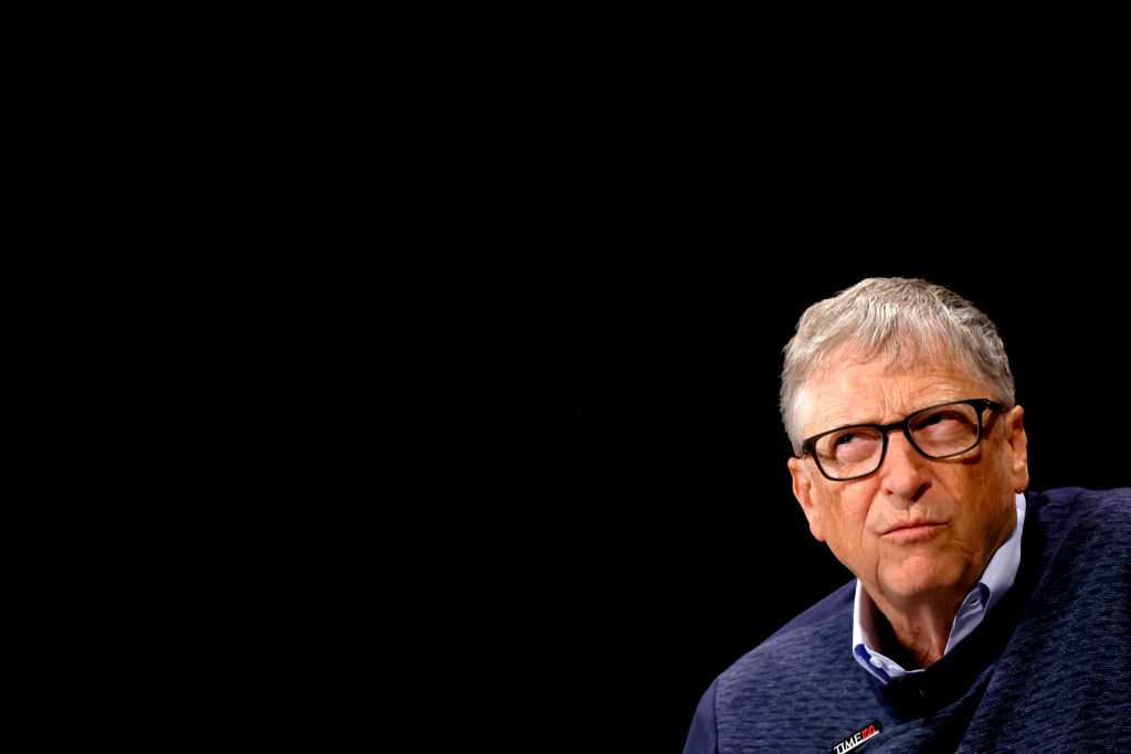 NEW YORK, NEW YORK - JUNE 07: Bill Gates speaks onstage at the TIME100 Summit 2022 at Jazz at Lincoln Center on June 7, 2022 in New York City. (Photo by Jemal Countess/Getty Images for TIME)